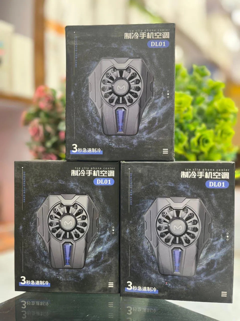 Premium Phone Cooler with Silent Cooling for Gaming & Work