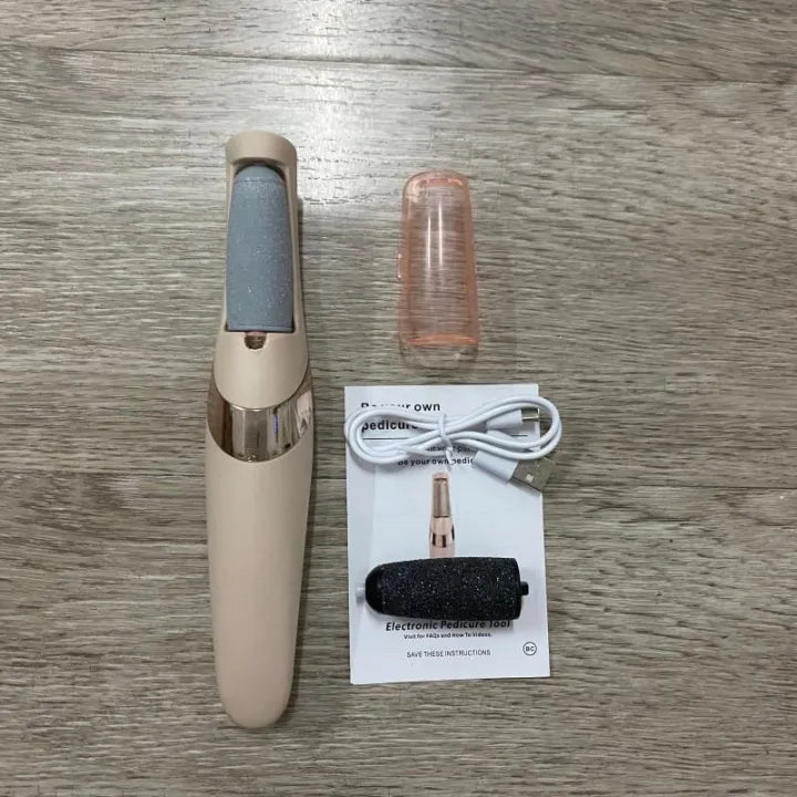 100% BRANDED FIND BACK Electric Foot File Grinder Foot Pedicure Tool Dead Skin Callus Remover Machine