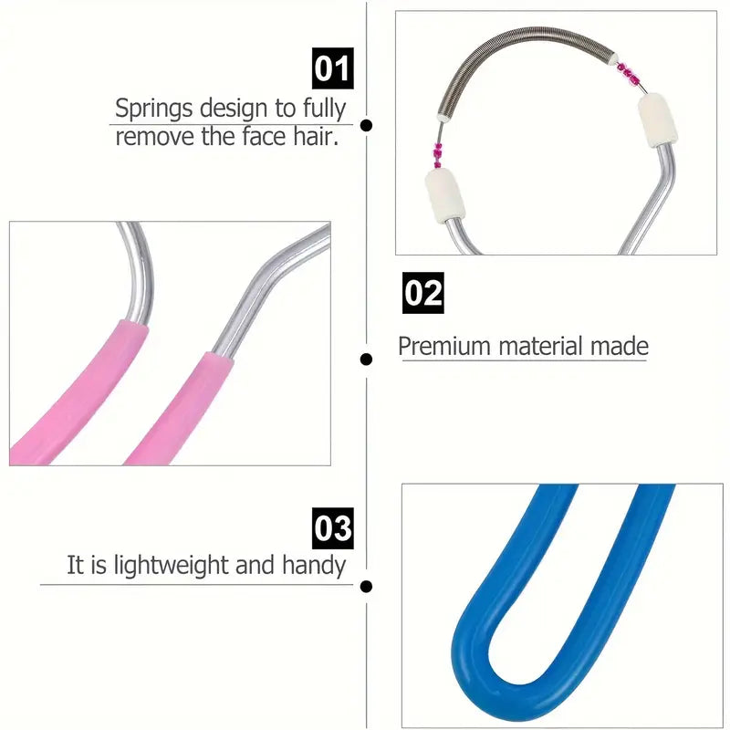 Painless Spring Tweezers for Facial Hair Remover